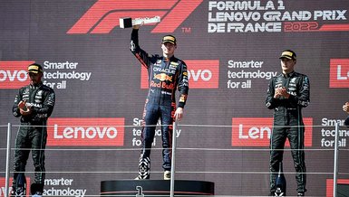 Formula 1'de sezonun 12. yarışı Paul Ricard'da kazanan Red Bull pilotu Max Verstappen oldu