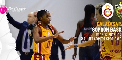 Galatasaray, Sopron Basket'i ağırlayacak