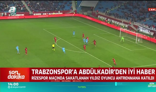 Trabzonspor'da Abdülkadir Ömür'ün son durumu belli oldu!