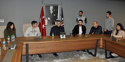 Fikret Orman şehit çocuklarını ağırladı