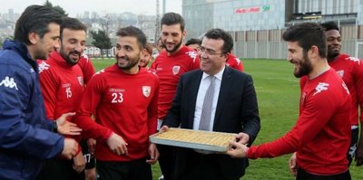 Samsunspor’a baklava dopingi