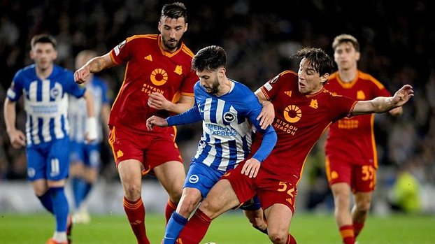 Brighton 1-0 Roma (MAÇ SONUCU-ÖZET) | Brighton'a kazanmak yetmedi!