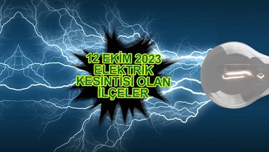 ARNAVUTKÖY ELEKTRİK KESİNTİSİ | Arnavutköy'de elektrik ne zaman gelecek? (12 Ekim 2023)