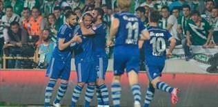 Alves, barajı görünce coştu