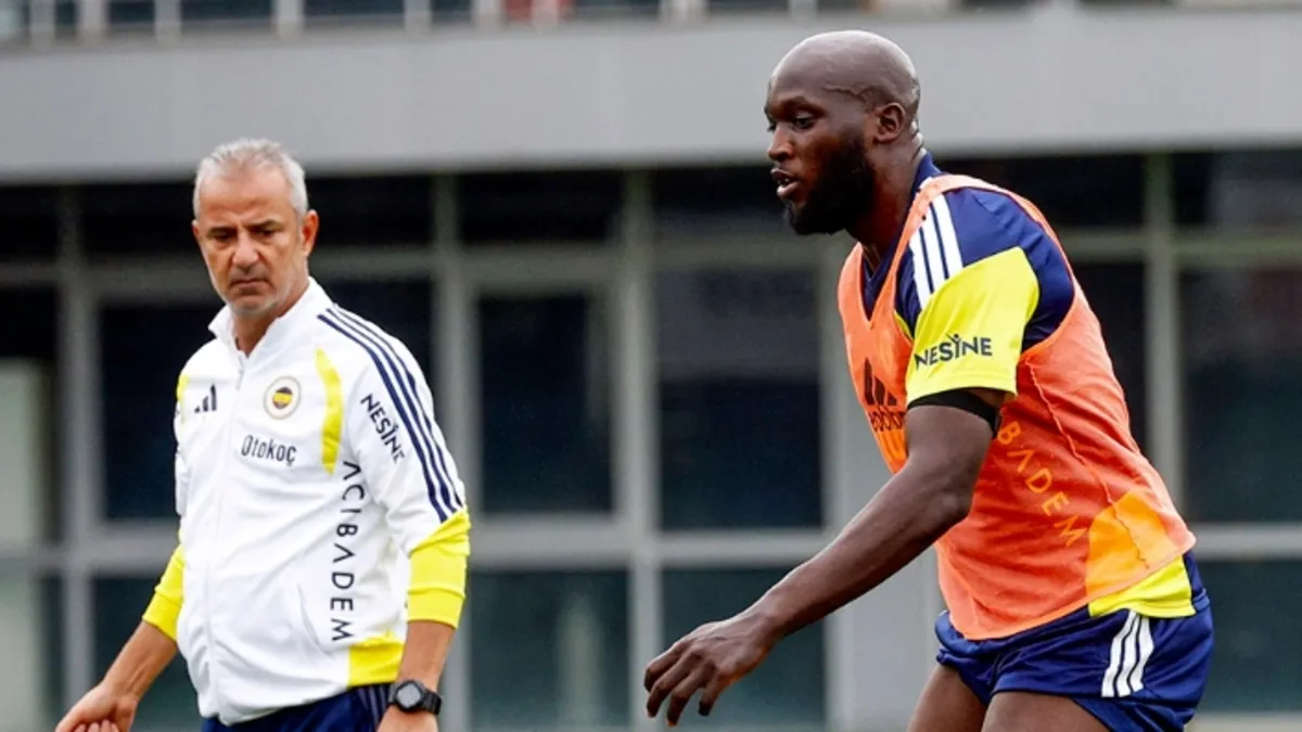 Lukaku, F.Bahçe'de ilk antrenmanına çıktı