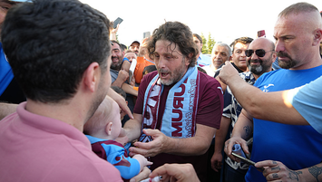 Trabzonspor taraftarıyla buluştu