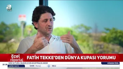Fatih Tekke A Spor'a konuk oldu!