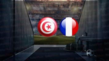 Tunus - Fransa maçı saat kaçta?