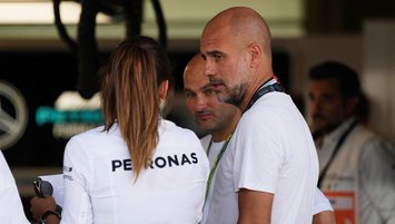 Pep Guardiola F1 Abu Dhabi GP'sini yerinde izledi!