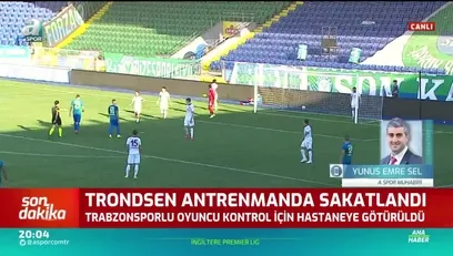 >Trabzonspor'da Trondsen şoku! Sakatlık...