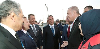 Kulüp başkanları 15 Temmuz için Atatürk Havalimanı'nda