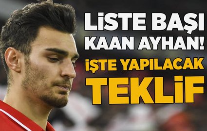 Galatasaray'da liste başı Kaan Ayhan! İşte yapılacak teklif