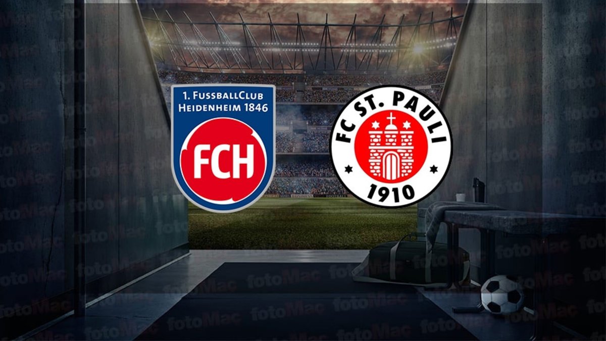 Heidenheim - St Pauli maçı ne zaman, saat kaçta ve hangi kanalda canlı yayınlanacak? | Almanya Bundesliga Heidenheim - St Pauli maçı ne zaman, saat kaçta ve hangi kanalda canlı yayınlanacak? | Almanya Bundesliga