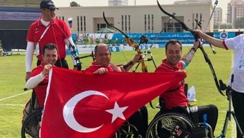 Paralimpik okçulardan 4 madalya birden!