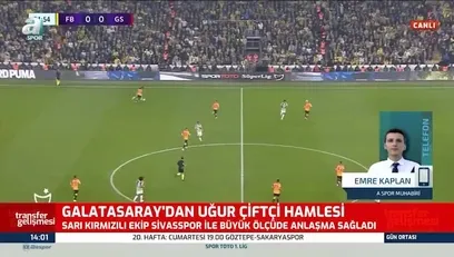 >G.Saray Uğur Çiftçi'yi renklerine bağlıyor!