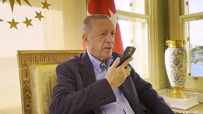 Başkan Recep Tayyip Erdoğan'dan Milli Takım'a tebrik telefonu!