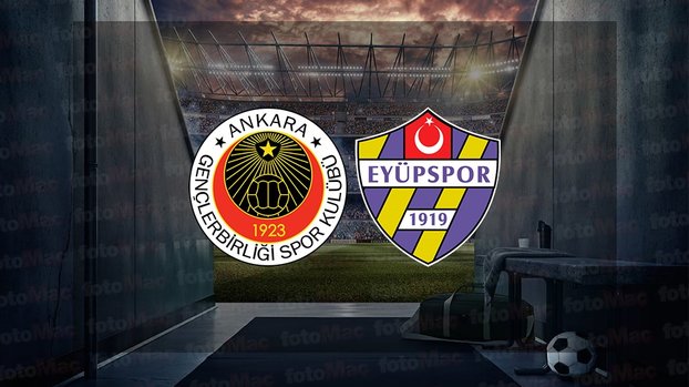 Gençlerbirliği - Eyüpspor maçı ne zaman, saat kaçta ve hangi kanalda canlı yayınlanacak? | TFF 1. Lig