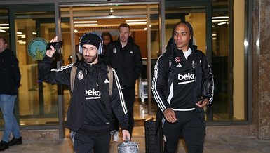 Beşiktaş kafilesi Rize'ye geldi