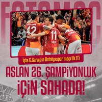 G.Saray'ın Antalyaspor maçı muhtemel 11'i