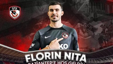 Gaziantep FK Florin Nita'yı kadrosuna kattığını açıkladı!