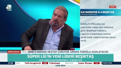 Kayserispor maçında Beşiktaş lehine verilen penaltı doğru ...