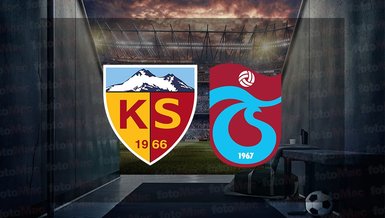 Kayserispor-Trabzonspor maçı CANLI İZLE