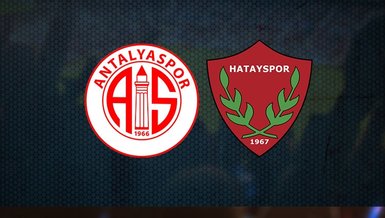Antalyaspor - Hatayspor maçı ne zaman saat kaçta ve hangi kanaldan canlı yayınlanacak?