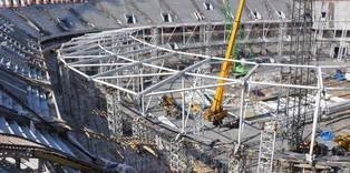 Bayram sonrası çatı kaldırılacak