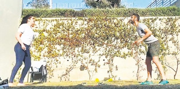 Selçuk Şahin’e eşinden destek