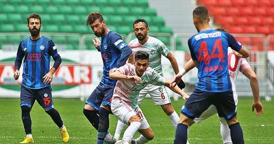 Amed Sportif evinde güldü