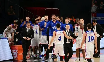 Anadolu Efes Panathinaikos deplasmanında