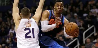 Oklahoma’yı Westbrook da  kurtaramadı