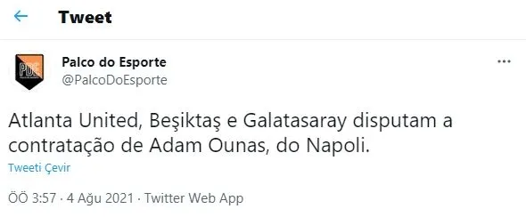 Son dakika spor haberi: Beşiktaş ve Galatasaray transferde karşı karşıya! Hedef ise Adam Ounas... - 1