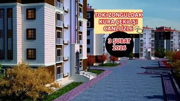 TOKİ Zonguldak kura çekilişi canlı yayın bilgileri!