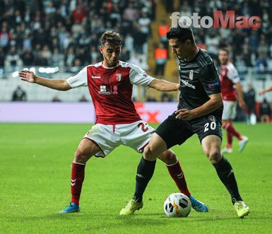 Beşiktaş-Braga maçından kareler
