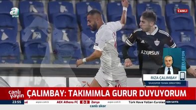 Rıza Çalımbay: Ülke puanına önem veriyoruz