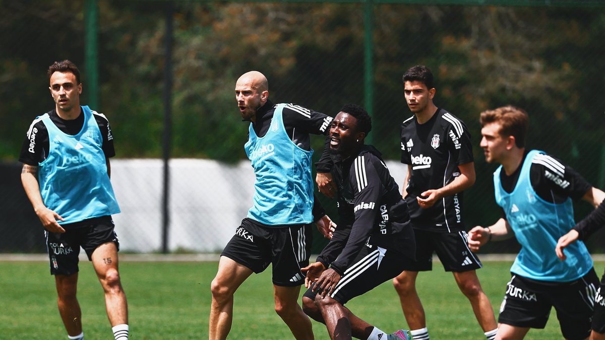 Beşiktaş'ta Trabzonspor maçı hazırlıkları tamamlandı