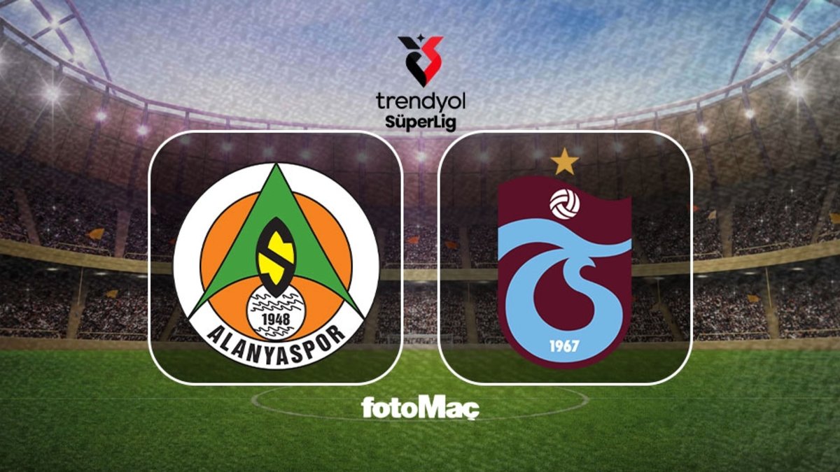 Corendon Alanyaspor-Trabzonspor maçı ne zaman? Saat kaçta, hangi kanalda? Muhtemel 11'ler