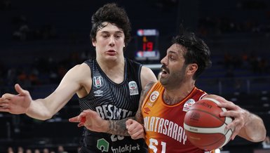 Galatasaray Ekmas - Beşiktaş Emlakjet: 89-83 | MAÇ SONUCU (Türkiye Sigorta Basketbol Süper Ligi)