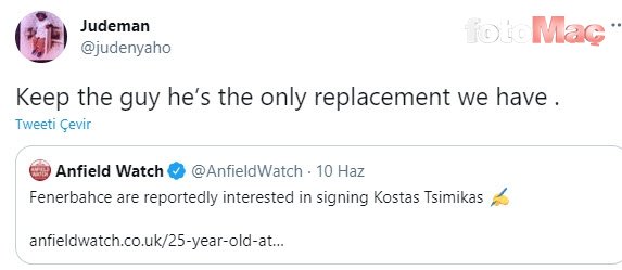 Fenerbahçe Tsimikas ile transfer görüşmesine başladı ve İngilizler çıldırdı! Jürgen Klopp'a ağır sözler