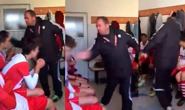 Futbolcuları tokatlayan antrenöre flaş ceza!