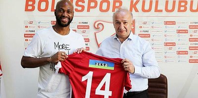 Boluspor'da yeni transfer Etoundi basına tanıtıldı