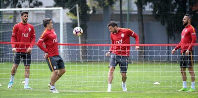 Galatasaray'da derbi maçı hazırlıkları