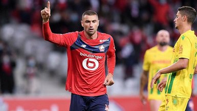 Burak Yılmaz Lille'de aralık ayının en iyi futbolcusu seçildi