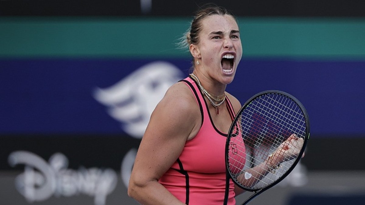 Aryna Sabalenka Miami Açık'ta üst üste ikinci kez şampiyon!