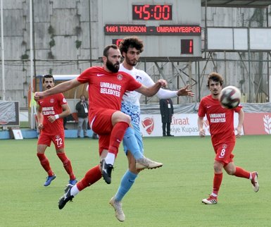 1461 Trabzon - Ümraniyespor maçından kareler