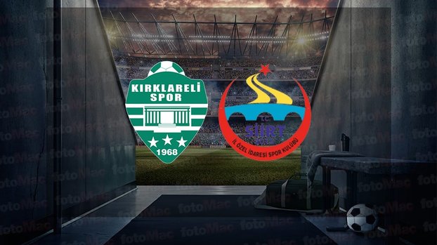 Kırklarelispor - Siirt İl Özel İdaresi Spor maçı ne zaman, saat kaçta ve hangi kanalda canlı yayınlanacak? | Ziraat Türkiye Kupası