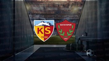 Kayserispor-Hatayspor | CANLI