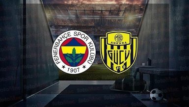 Fenerbahçe - Ankaragücü maçı CANLI