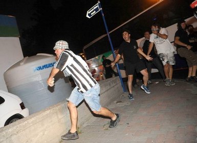 Fenerbahçe - PAOK maçında olaylar çıktı